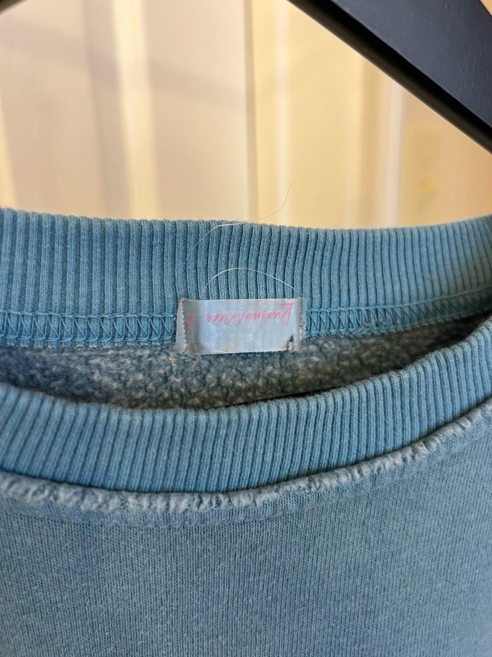 FP Movement by Free People Dusty Teal Crewneck Sweatshirt - Picture 4 of 8